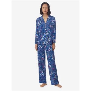 Modré dámske kvetované pyžamo Lauren Ralph Lauren vyobraziť