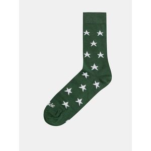 Zelené vzorované ponožky Fusakle Hviezda v lese vyobraziť