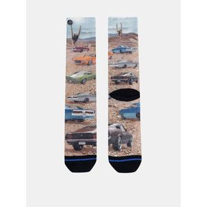 Béžové pánske vzorované ponožky XPOOOS vyobraziť