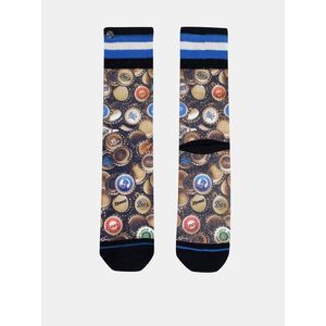 Hnedé pánske vzorované ponožky XPOOOS vyobraziť