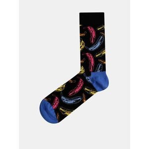 Čierne vzorované ponožky Happy Socks Andy Warhol Banana vyobraziť
