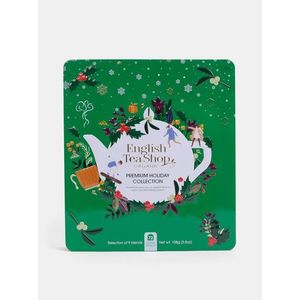 Zelená vianočná prémiová kolekcia čajov English Tea Shop vyobraziť