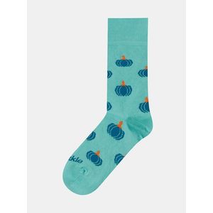 Tyrkysové vzorované ponožky Fusakle Tikva vyobraziť