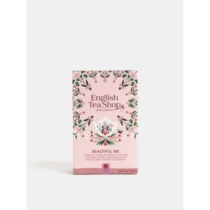 Bio bylinný čaj s harmančekom, ibištekom, škoricou, kakaom, pomerančom a rúžovými okvětnými lístkami English Tea Shop Pro krásu vyobraziť