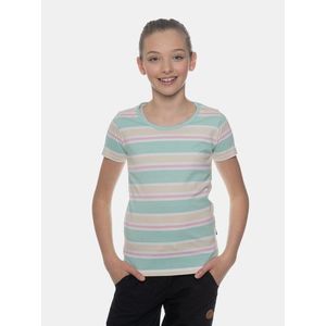 Svetlozelené dievčenské pruhované tričko SAM 73 vyobraziť