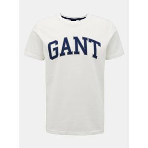 Biele pánske tričko GANT vyobraziť