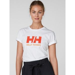 Biele dámske tričko s potlačou HELLY HANSEN Logo vyobraziť