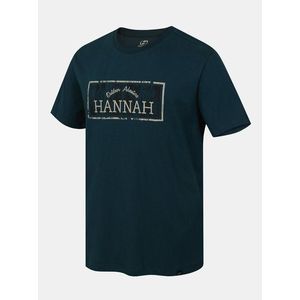 Tmavozelené pánske tričko s potlačou Hannah Waldorf vyobraziť