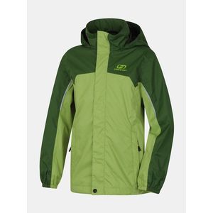 Zelená chlapčenská vodeodolná bunda Hannah Peeta vyobraziť