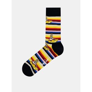 Žlté ponožky Happy Socks Beatles All On Board vyobraziť