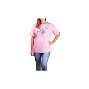 Converse ružové tričko Pink/Silver vyobraziť