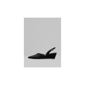 Čierne semišové sandálky na plnom podpätku Vagabond Erica vyobraziť