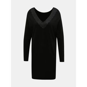 Čierne svetrové šaty ONLY vyobraziť
