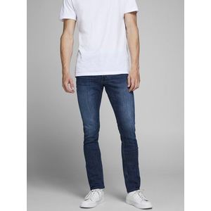 Modré slim fit rifle Jack & Jones Glenn vyobraziť