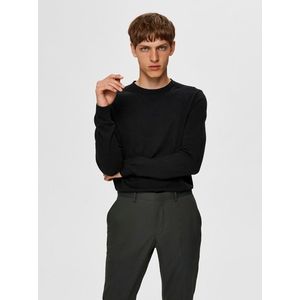 Čierny basic sveter Selected Homme Berg vyobraziť