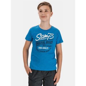 Modré chlapčenské tričko SAM 73 vyobraziť