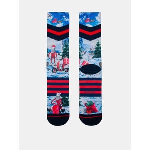 Červeno-modré pánske ponožky XPOOOS vyobraziť