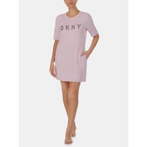 Ružová nočná košeľa DKNY vyobraziť