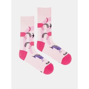 Ružové ponožky Fusakle Jednorožec vyobraziť
