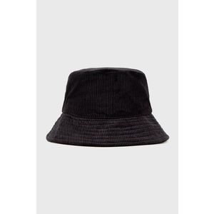 Bavlnený klobúk Sisley čierna farba, bavlnený vyobraziť