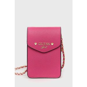 Detská kabelka Guess ružová farba vyobraziť