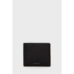 Peňaženka Calvin Klein pánska, čierna farba vyobraziť