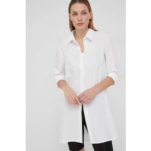 Košeľa Answear Lab dámska, biela farba, regular, s klasickým golierom vyobraziť