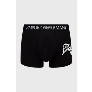 Boxerky a kozmetická taštička Emporio Armani Underwear čierna farba vyobraziť