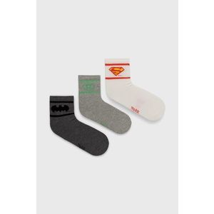 Detské ponožky GAP x DC (3-pack) vyobraziť