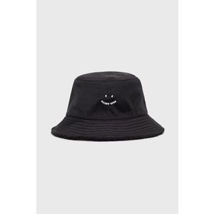 Obojstranný klobúk Paul Smith čierna farba vyobraziť