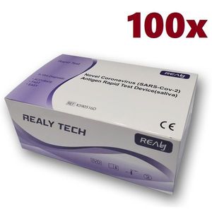 100x Antigénový test zo slín COVID-19-Realy Tech KP11329 vyobraziť