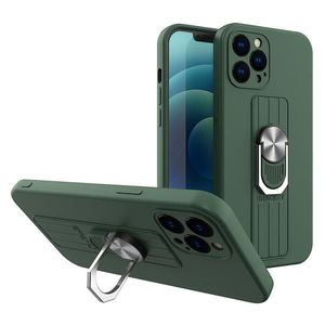 Puzdro Ring Case pre Apple iPhone 7/iPhone 8/iPhone SE 2020 - Zelená KP11339 vyobraziť