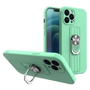Puzdro Ring Case pre Apple iPhone 7/iPhone 8/iPhone SE 2020 - Slabo Zelená KP11347 vyobraziť