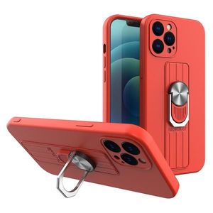 Puzdro Ring Case pre Apple iPhone 7/iPhone 8/iPhone SE 2020 - Červená KP11349 vyobraziť