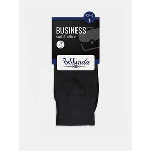 Pánske ponožky BUSINESS SOCKS - Pánske business ponožky - modrá vyobraziť