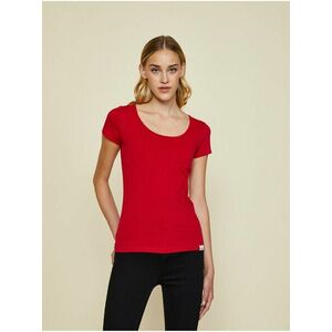 Červené dámske basic tričko ZOOT Baseline Nora 2 vyobraziť