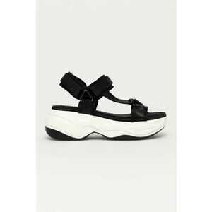 Sandále Answear Lab Alta Moda dámske, čierna farba, na platforme vyobraziť