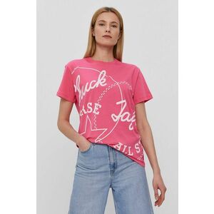 Tričko Converse dámske, ružová farba vyobraziť