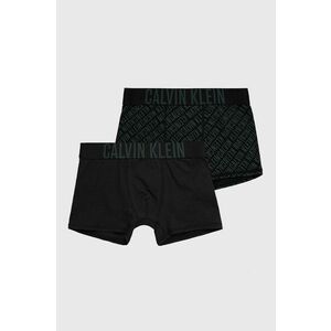 Detské boxerky Calvin Klein Underwear zelená farba vyobraziť