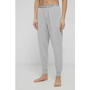 Pyžamové nohavice Calvin Klein Underwear dámske, šedá farba vyobraziť