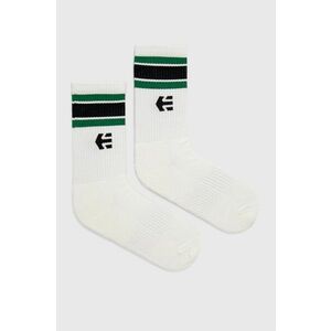 Ponožky Etnies Rebound pánske, biela farba vyobraziť