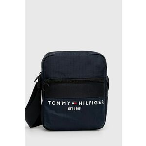 Malá taška Tommy Hilfiger tmavomodrá farba vyobraziť