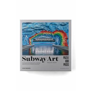 Printworks - Puzzle Subway Art Rainbow 1000 elementów vyobraziť