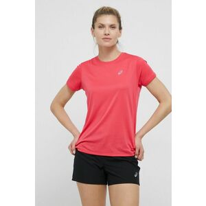 Bežecké tričko Asics ružová farba, vyobraziť