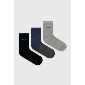 Detské ponožky Fila tmavomodrá farba vyobraziť