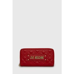 Peňaženka Love Moschino dámska, červená farba vyobraziť