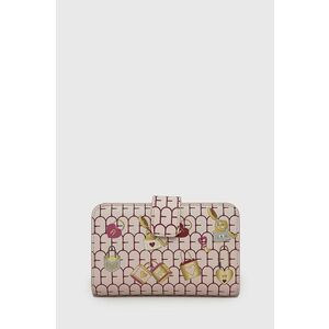 Kožená peňaženka Furla Lovely dámska, ružová farba vyobraziť