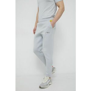Nohavice Calvin Klein Performance pánske, šedá farba, jednofarebné vyobraziť