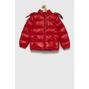 Detská páperová bunda Polo Ralph Lauren červená farba vyobraziť