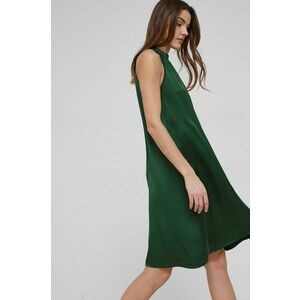 Šaty Answear Lab zelená farba, mini, rovné vyobraziť